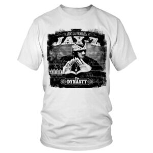 Jay Z The Dynasty Roc La Familia Hip Hop Fan Graphic T-Shirt